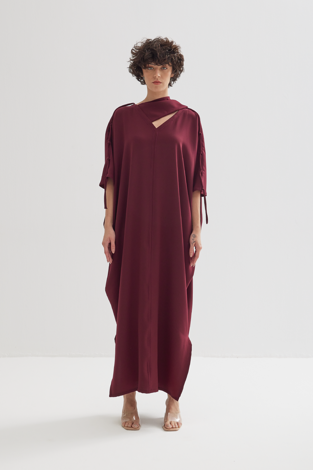 kaftan dress cutting How To Make A Kaftan Dress Or Top - FREE Pattern